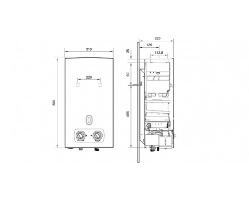BOSCH Газовая колонка Therm 2000 o 10 KB