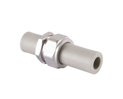 2020 VS Разборное соединение труба-труба ППР с накидной гайкой НР+ВР 20*3/4