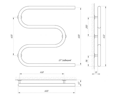 Змеевик 32 ПС3 650x600