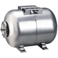 Гідроакумулятор горизонтальний 50 л, нержавіюча сталь WOMARH50LSS Womar