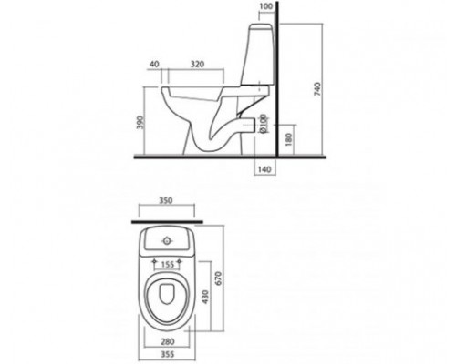KOLO (S7921800U) Компакт SOLO гор 3/6 ниж.подв + сид. полипр