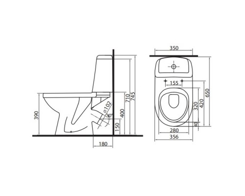 KOLO (79232) Компакт SOLO кос 3/6 низ.подв + сид. полипр