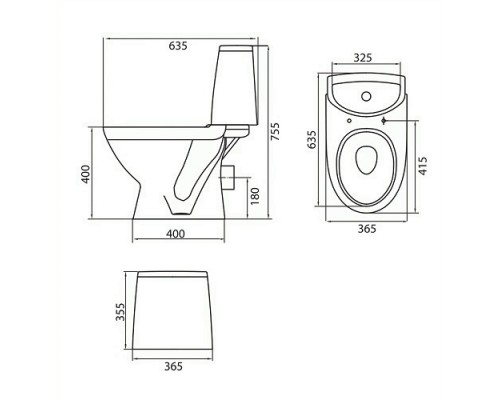 KOLO (L89200) Компакт RUNA гор 3/6 ниж.подв + сид. дюропл