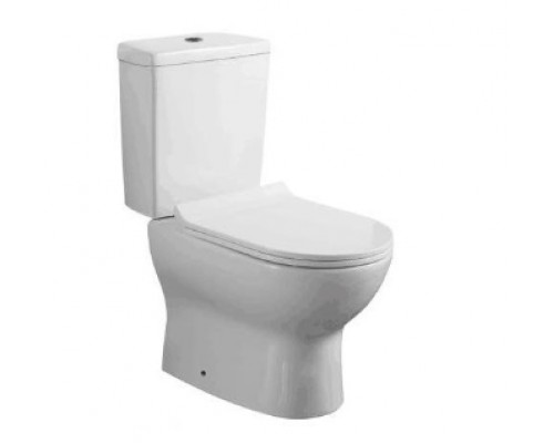 VOLLE WEST 13-20-046 Компакт напольный гор. выпуск, бачок 3/6л, сиденье твердое Slim (700*380*790mm)