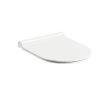RAVAK X01550  WC Сиденье с крышкой Uni Chrome Slim white