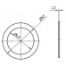 АНИПЛАСТ М065 Прокладка плоская под горловину D65*48*2