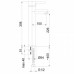 RUBINETA ULTRA-18D (UD0008) Смеситель для кухни высокий (ЛИТВА)