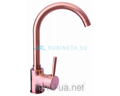 RUBINETA ULTRA -33 RED (U30048) Смеситель для кухни медный (ЛИТВА)