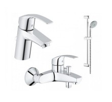 GROHE Eurosmart 123238 умыв,ванна,стойка