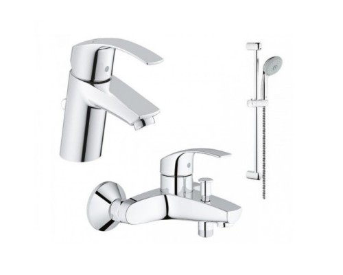 GROHE Eurosmart 123238 умыв,ванна,стойка