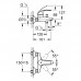 GROHE Eurosmart 123238 умыв,ванна,стойка