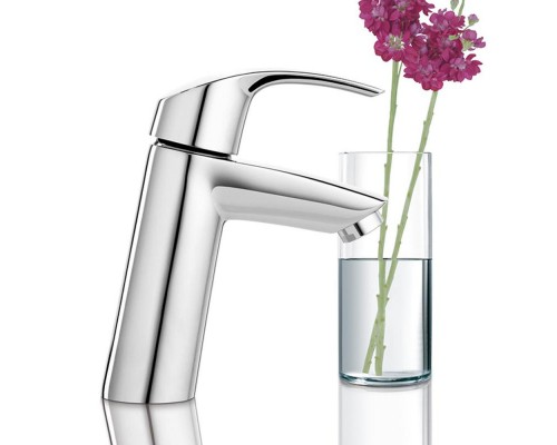 GROHE Eurosmart 23324001 смеситель для умывальника без донного клапана