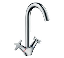 HANSGROHE Змішувач Logis Classic 220 двохвентильний для кухні (71285000)