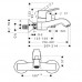 Hansgrohe 31478000 Metris Classic Смеситель для ванны