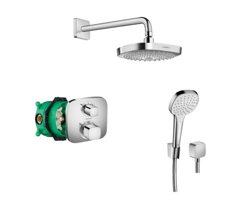 HANSGROHE Croma Select E 27294000 душевая система скрытого монтажа с термостатом