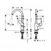 HANSGROHE Logis 210 71130000 Смеситель для раковины, однорычажный