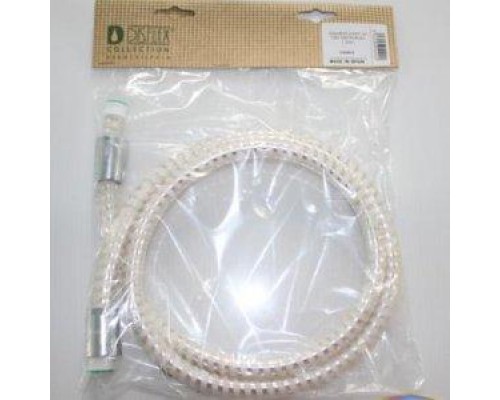 DISHFLEX Шланг душ PVC Espiroflex 1,5м white E15099C2