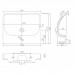 KOLO TRAFFIC L91161000 Умывальник мебельный 60 cm