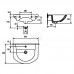CERSANIT Умывальник мебельный LIBRA 60