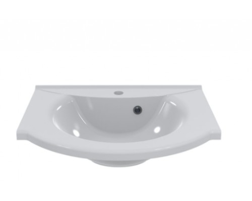 FANCY MARBLE 1506101 Умывальник из литого мрамора ANNA 600 (597 х 464 х 176 )