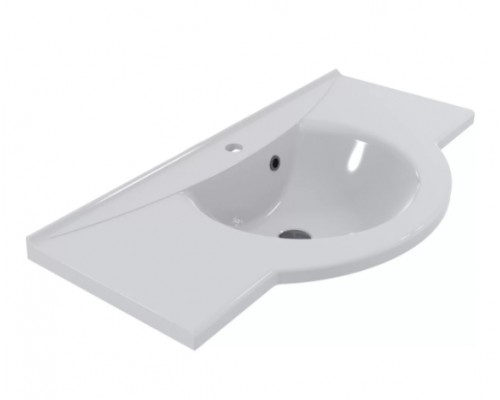 FANCY MARBLE 1512101 Умывальник из литого мрамора ANNA 1200 (1196 х 466 х 176 )