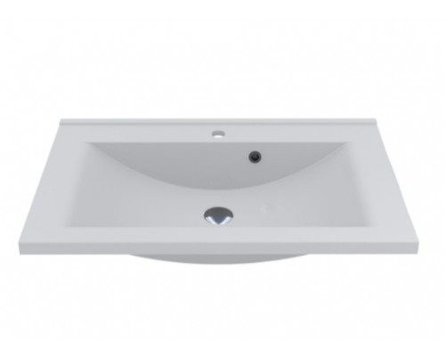 FANCY MARBLE 1108101 Умывальник из литого мрамора DALLAS 800 (800 х 506 х 156 )