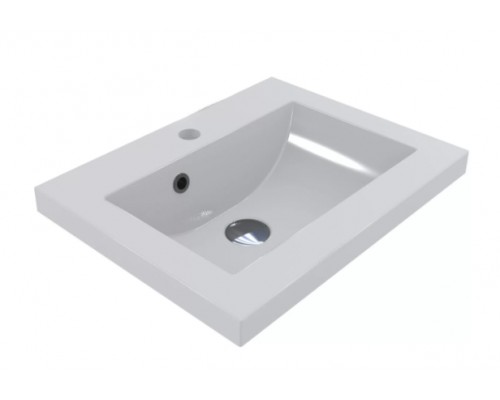 FANCY MARBLE 1605101 Умывальник из литого мрамора JODY 500 (496 х 387 х 140 )