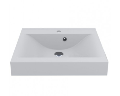 FANCY MARBLE 206101 Умывальник из литого мрамора NADJA 600 (598 х 494 х 143 )