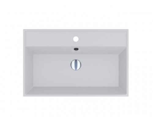 FANCY MARBLE 407101 Умывальник из литого мрамора SIGNE 700 (695 х 446 х 120 )