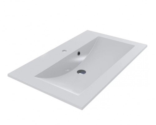 FANCY MARBLE 3709101 Умывальник из литого мрамора MIKAELA 900 (899 х 549 х 145 )