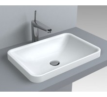 FANCY MARBLE 2905101 Умивальник зі штучного каменю  AINO 550 (545 х 368 х 116 )