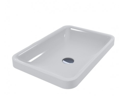 FANCY MARBLE 2905101 Умывальник из литого мрамора AINO 550 (545 х 368 х 116 )