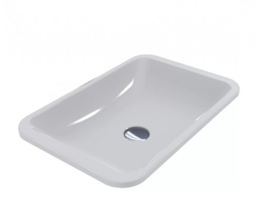 FANCY MARBLE 3805101 Умывальник из литого мрамора AILEEN 550 (548 х 360 х 115 )