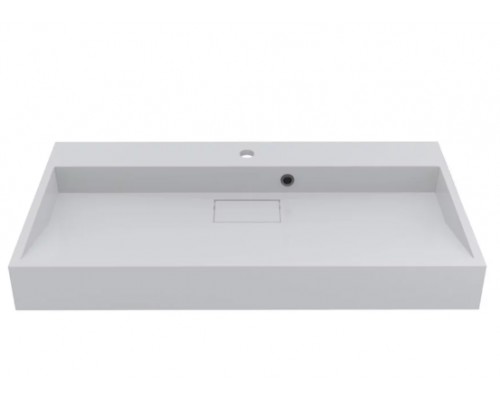 FANCY MARBLE 2809101 Умывальник из литого мрамора ASHLEY 900 (898 х 458 х 120 )