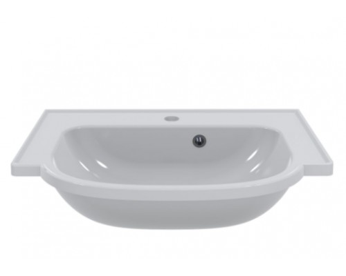 FANCY MARBLE 3006101 Умывальник из литого мрамора ALVA 600 (597 х 428 х 162 )