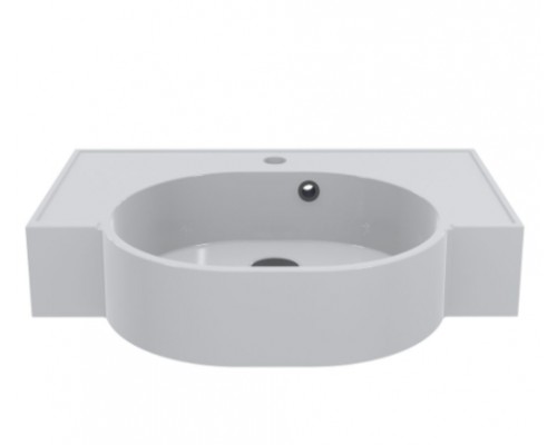 FANCY MARBLE 906101 Умывальник из литого мрамора COMFORT 612 (605 х 440 х 130 )