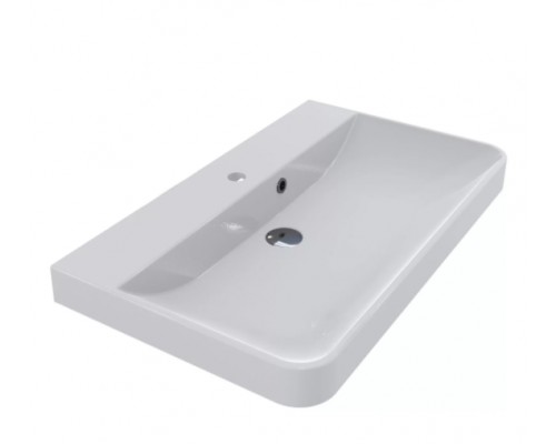 FANCY MARBLE 3508101 Умывальник из литого мрамора CARLA 800 (798 х 476 х 118 )