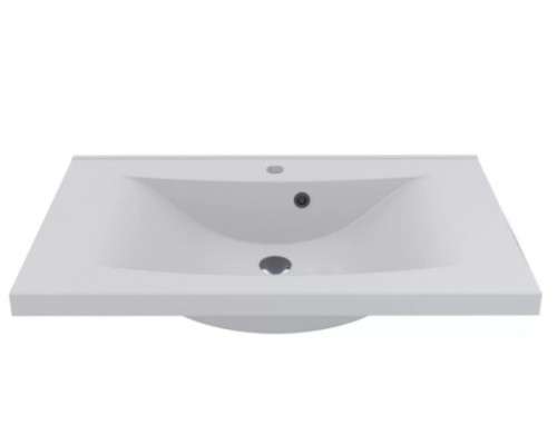 FANCY MARBLE 1308101 Умывальник из литого мрамора LUCIA 800 (795 х 475 х 143 )