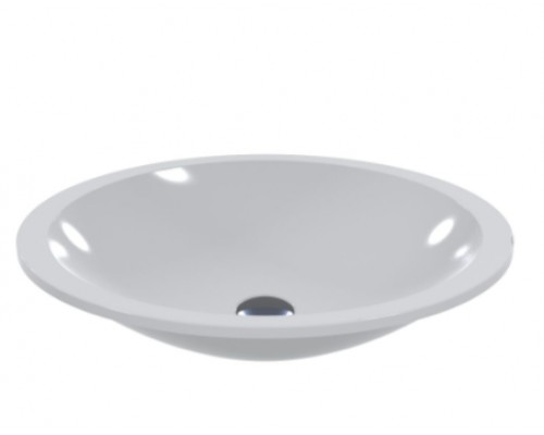 FANCY MARBLE 3305101 Умывальник из литого мрамора PAT 500 (497 х 367 х 115 )