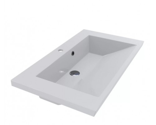 FANCY MARBLE 3608101 Умывальник из литого мрамора PEGGY 850 (845 х 487 х 165 )