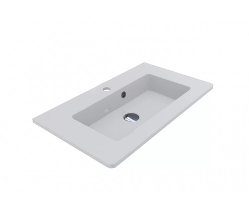 FANCY MARBLE 4007101 Умывальник из литого мрамора ANNABELLE 700 (696 х 399х 110 )