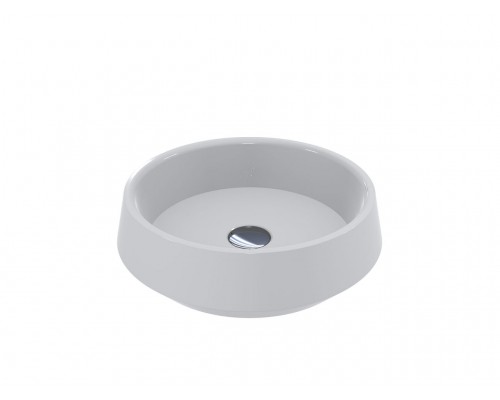 FANCY MARBLE 4904101 Умывальник из литого мрамора DIANA 420 (420 х 420 х 120 )