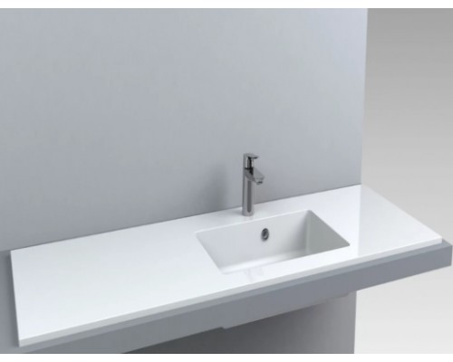 FANCY MARBLE 5615401 Умивальник зі штучного каменю  LAURETTA 1500x500 R