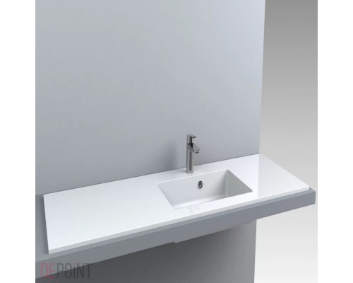 FANCY MARBLE 5615401 Умивальник зі штучного каменю  LAURETTA 1500x500 R