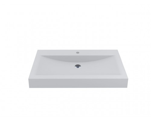 FANCY MARBLE 4209101 Умывальник из литого мрамора LILLY 900 (895 х 496 х 108 )