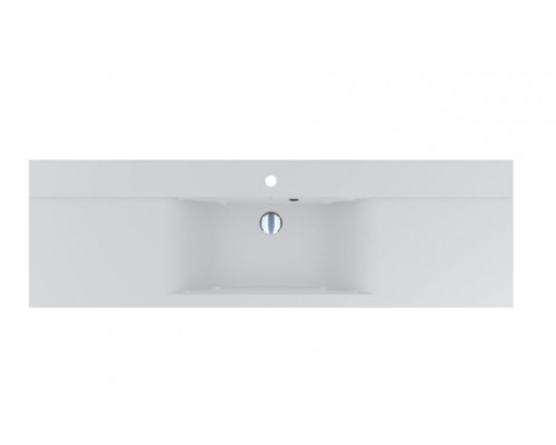 FANCY MARBLE 2715101 Умывальник из литого мрамора MARGO 1500 (1494 х 456 х 140 )