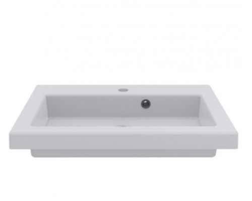 FANCY MARBLE 2506101 Умывальник из литого мрамора PAULINE 600 (597 х 455 х 100 )