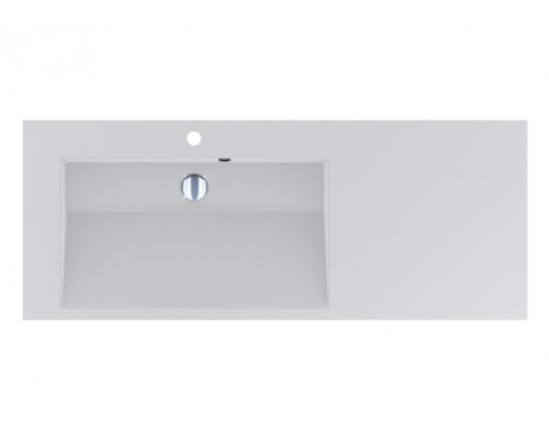 FANCY MARBLE 3613301 Умывальник из литого мрамора PEGGY 1250 L (1251 х 486 х 165 )