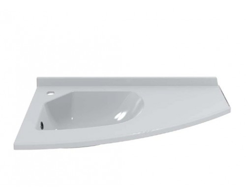 FANCY MARBLE 6608301 Умывальник из литого мрамора PATRICIA 800 R (798 х 444 х 205 )