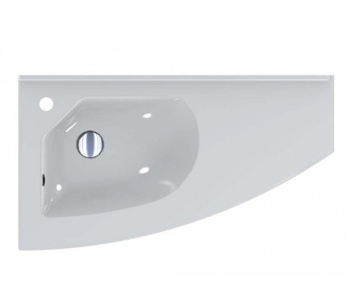 FANCY MARBLE 6608301 Умывальник из литого мрамора PATRICIA 800 R (798 х 444 х 205 )